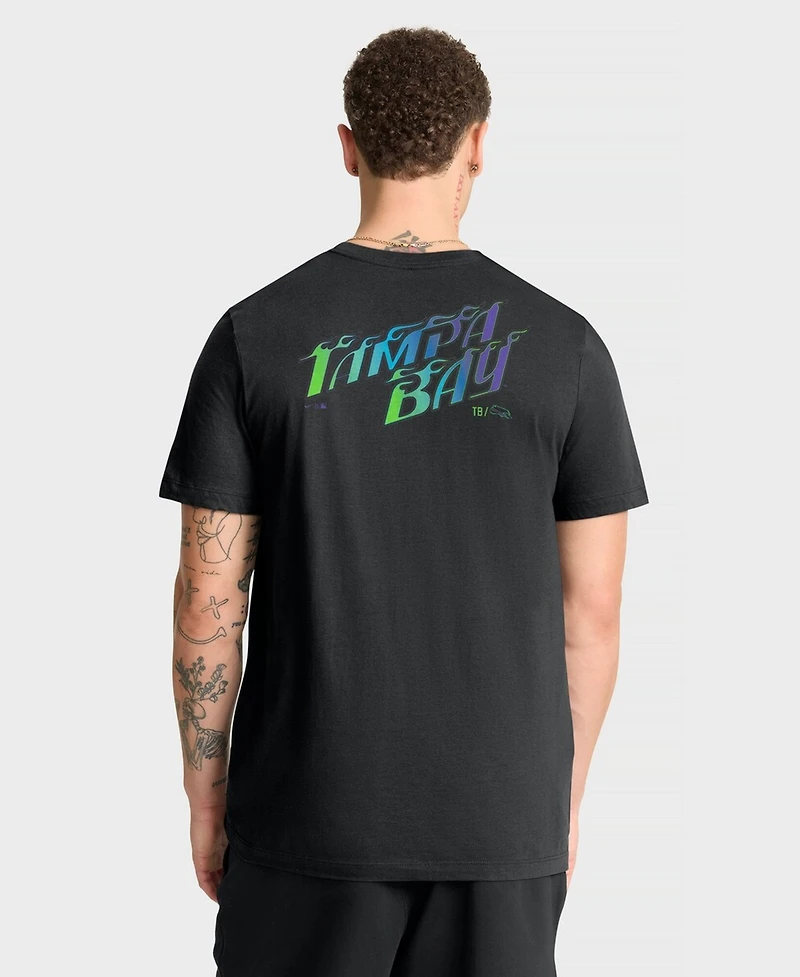 Nike Men's Black Tampa Bay Rays City Connect 2-Hit T-Shirt