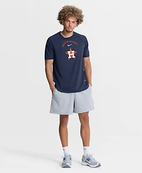 Nike Men's Navy Houston Astros Authentic Collection Batting Practice Pre-Game Raglan Dri-fit T-Shirt