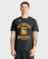 Nike Men's Black Pittsburgh Pirates Cooperstown Collection T-Shirt