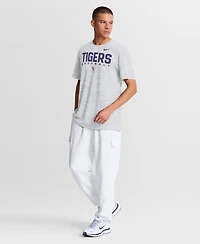 Nike Men's White Lsu Tigers Dugout Velocity Dri-fit T-Shirt