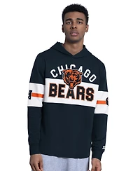 Starter Men's Navy Chicago Bears Fullback Jersey Hoodie