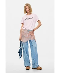 Desigual Women's Short Floral Pareo