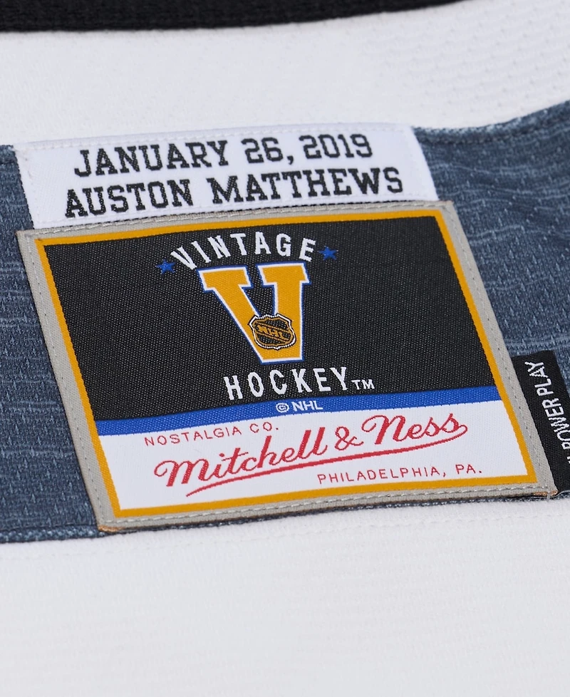Mitchell & Ness Men's Auston Matthews White 2019 All-Star Game Power Play Jersey