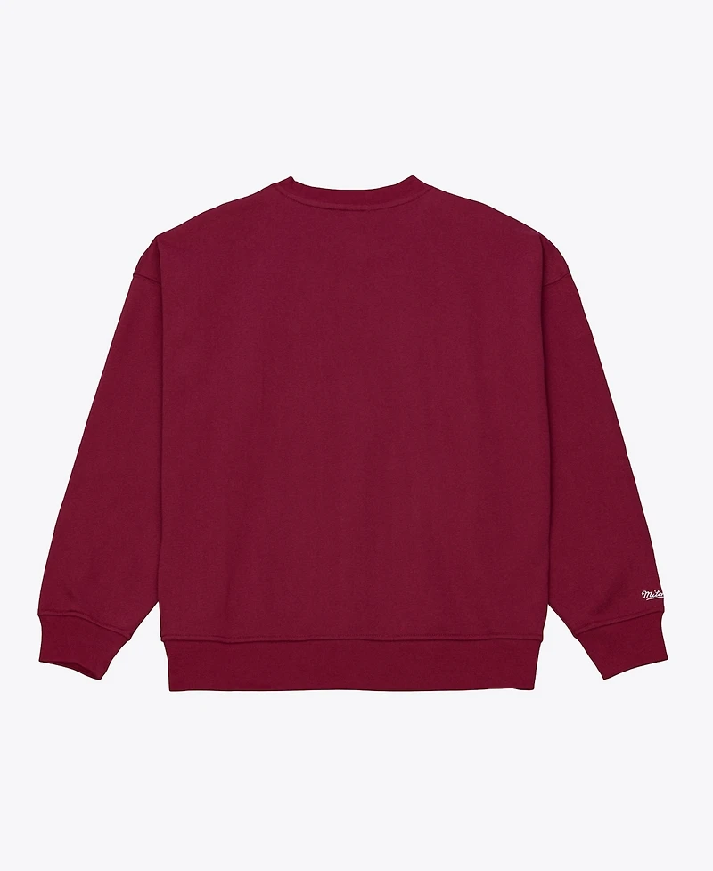 Mitchell & Ness Women's Burgundy Philadelphia Phillies Script Sweatshirt