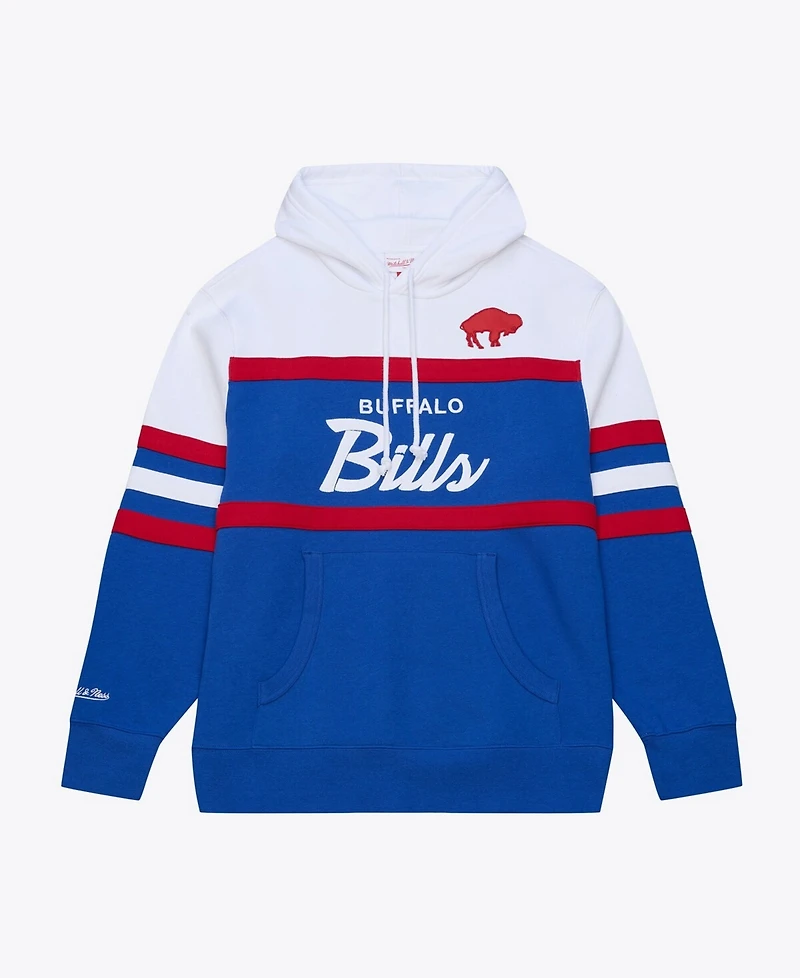 Mitchell & Ness Men's Royal Buffalo Bills Head Coach Hoodie