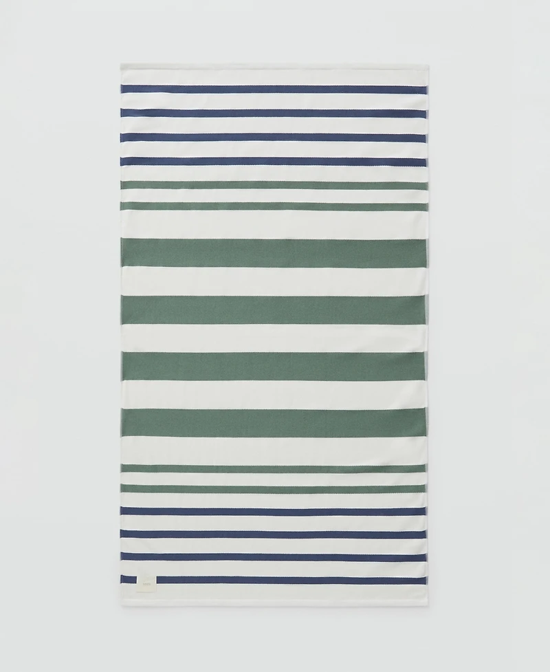 Mango Men's Cotton Striped Beach Towel