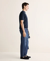 Mango Men's Cotton Regular-Fit Jeans