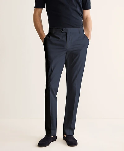 Mango Men's Slim-Fit Cotton Pants