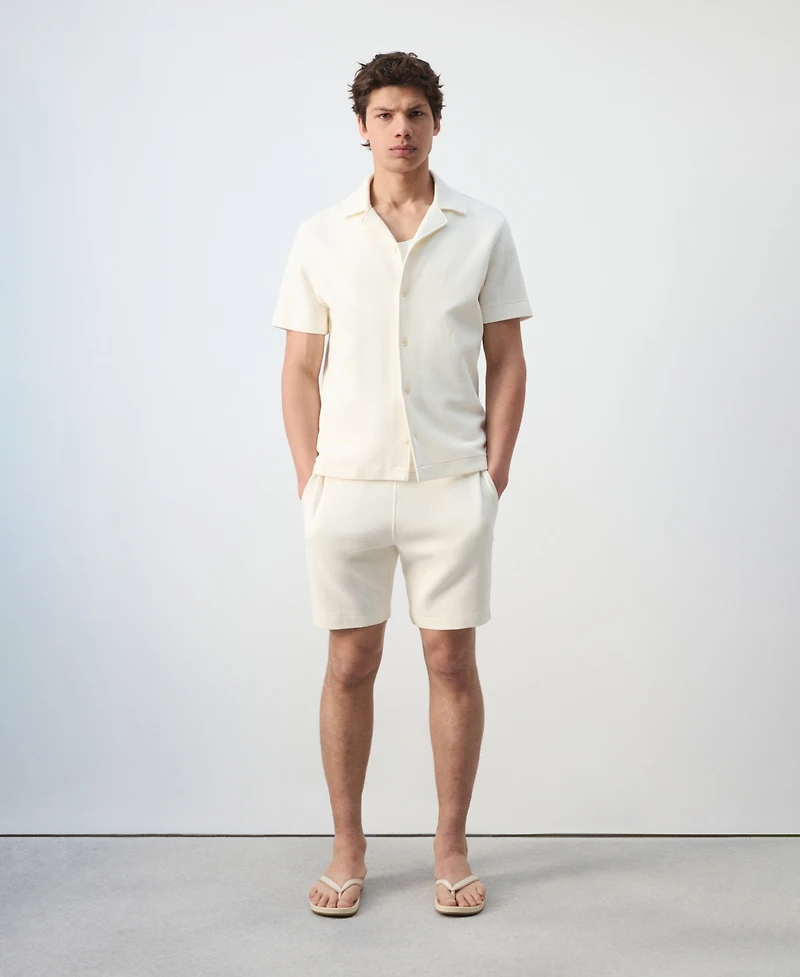 Mango Men's Cotton Regular-Fit Shirt