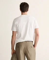 Mango Men's Cotton Slim-Fit T-Shirt
