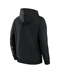 Fanatics Men's Black San Antonio Spurs 2026 Nba Champions Elevated Legacy 2-Hit Pullover Hoodie