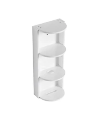Midola 12" Bathroom Wall-Mounted Storage Rack, Float Mounting Design, Storage Saving for Bathroom