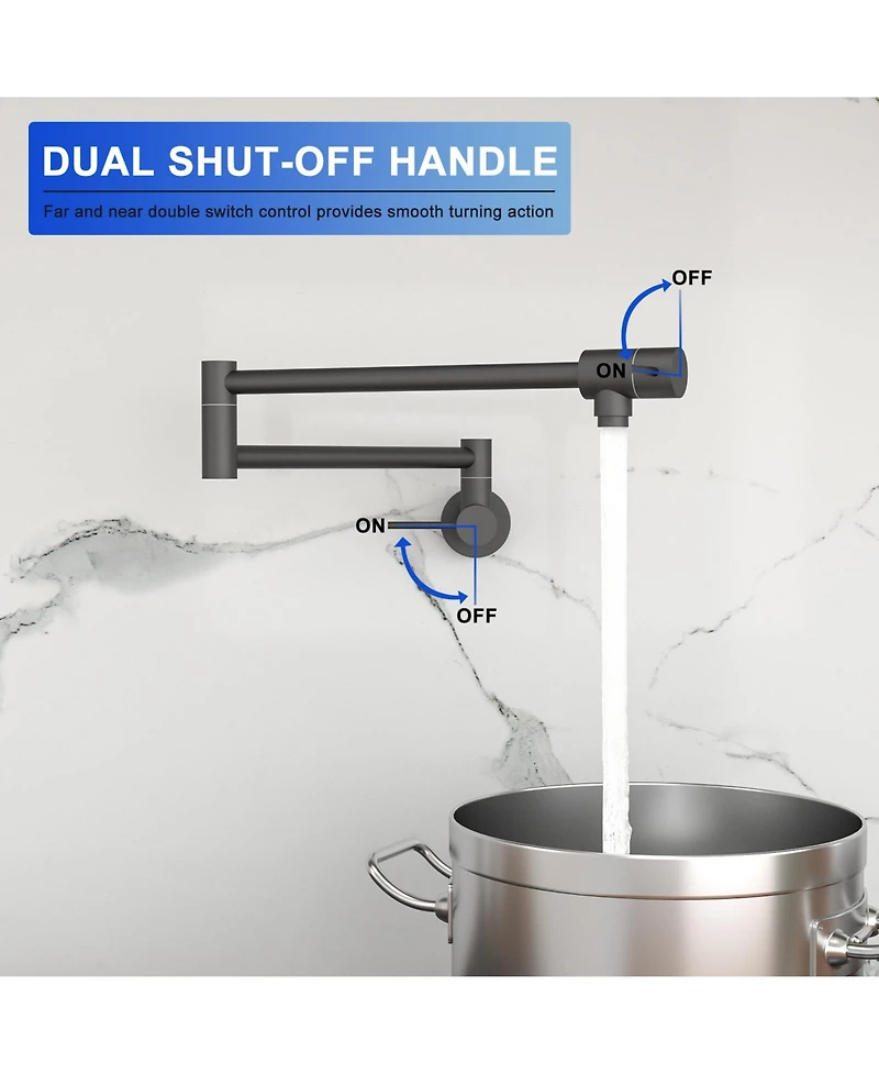Phying Pot Filler Faucet