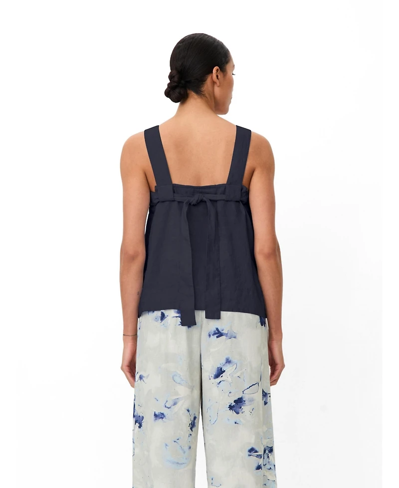 Masai Copenhagen Women's Madisa Linen Square Neck Top