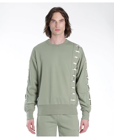 Hvman Chosen To Prevail x Cult Men's Crew Sweatshirt Aspen Lace