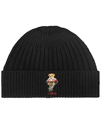Polo Ralph Lauren Men's Racing Bear Beanie Hat