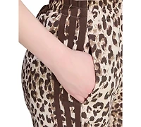 adidas Women's Seasonal Essentials Animal Print Shorts