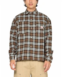Carre Men's Workwear Long Sleeve Button Up Shirt