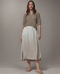 Donna Karan Weekend Women's Dip Dye Bubble Skirt