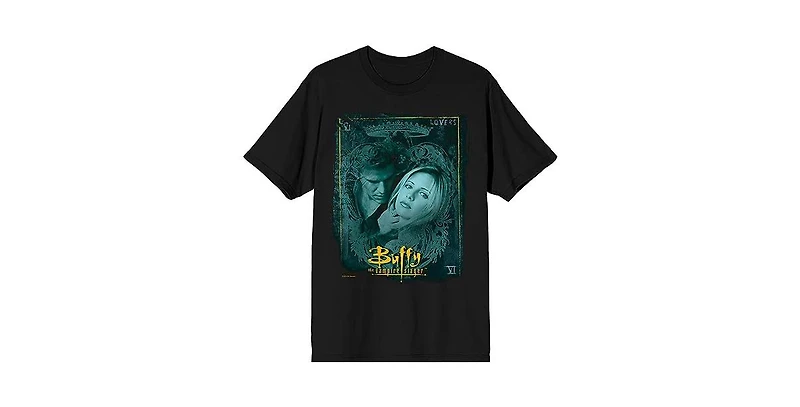 Buffy the Vampire Slayer Men's Anne & Angel Crew Neck Short Sleeve T-shirt