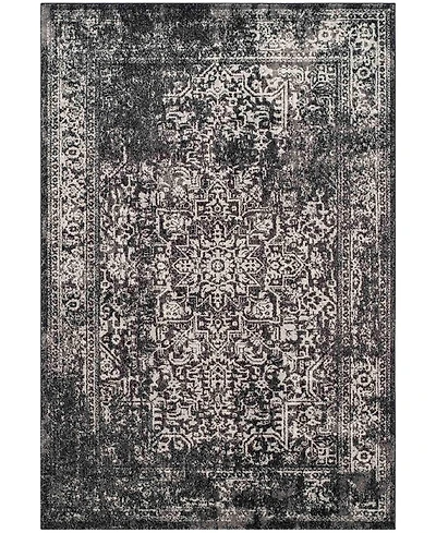 Safavieh Evoke EVK256R Black/Grey 5'1" x 7'6" Area Rug