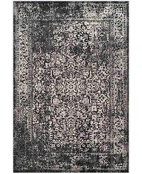 Safavieh Evoke EVK256R Black/Grey 5'1" x 7'6" Area Rug