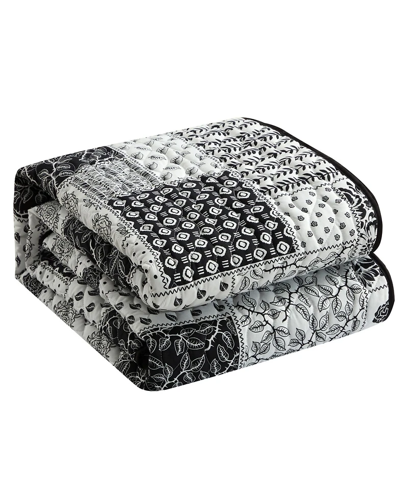 Stratford Park Kane Floral 3-Piece Quilt Set, King