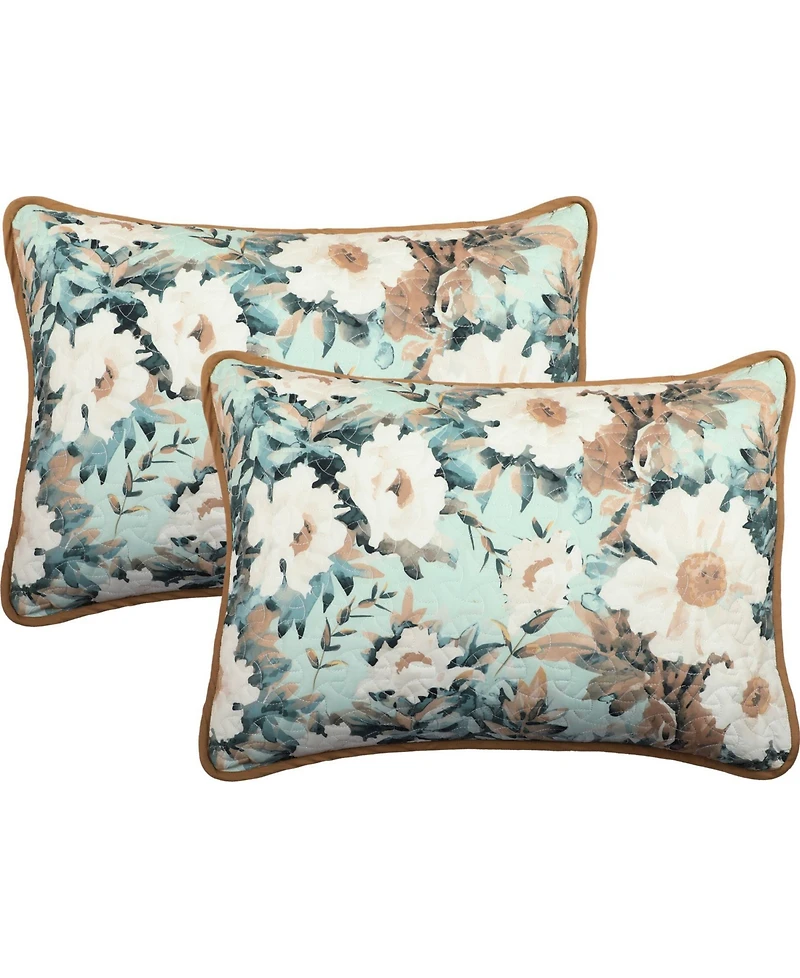 Stratford Park Rosa Floral 3-Piece Quilt Set