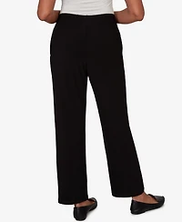 Alfred Dunner Women's Soft Crepe Short Length Pants