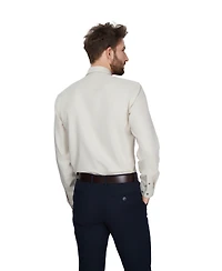 Alfani Men's Herringbone Long-Sleeve Dress Shirt, Macy's Exclusive