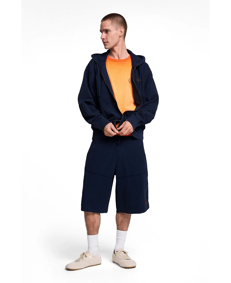 Desigual Men's Plain knit bermuda shorts