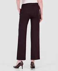 Anne Klein Women's Wide-Leg Pull-On Pants