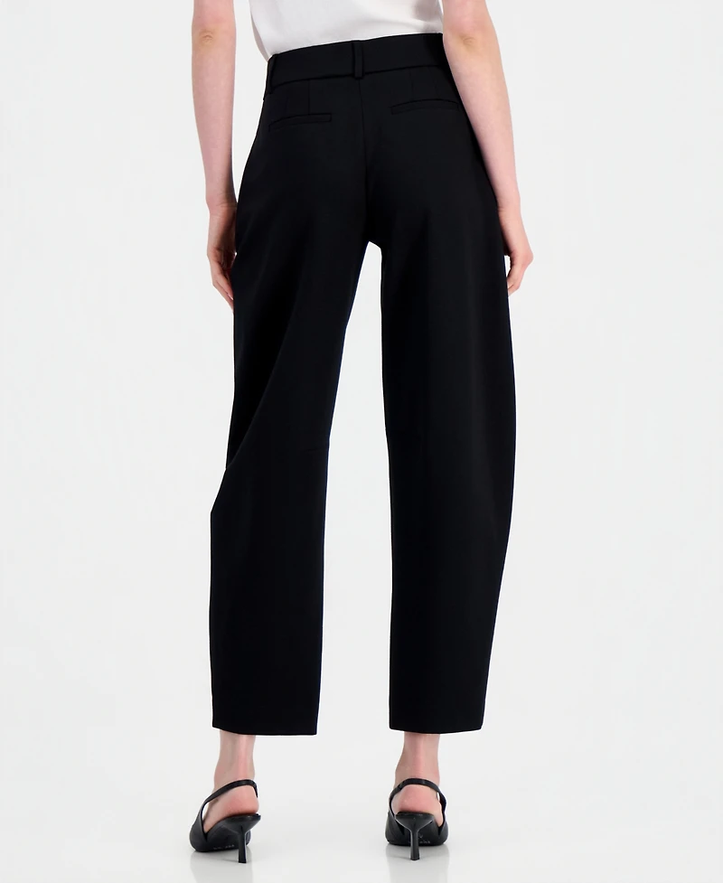 Anne Klein Women's Pull-On Barrel Leg Pants