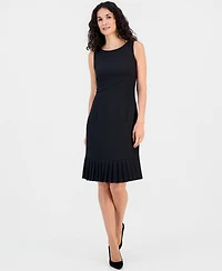 Kasper Women's Crewneck Sleeveless Sheath Dress