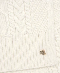 Lauren Ralph Lauren Stirrup Cable Merino Scarf