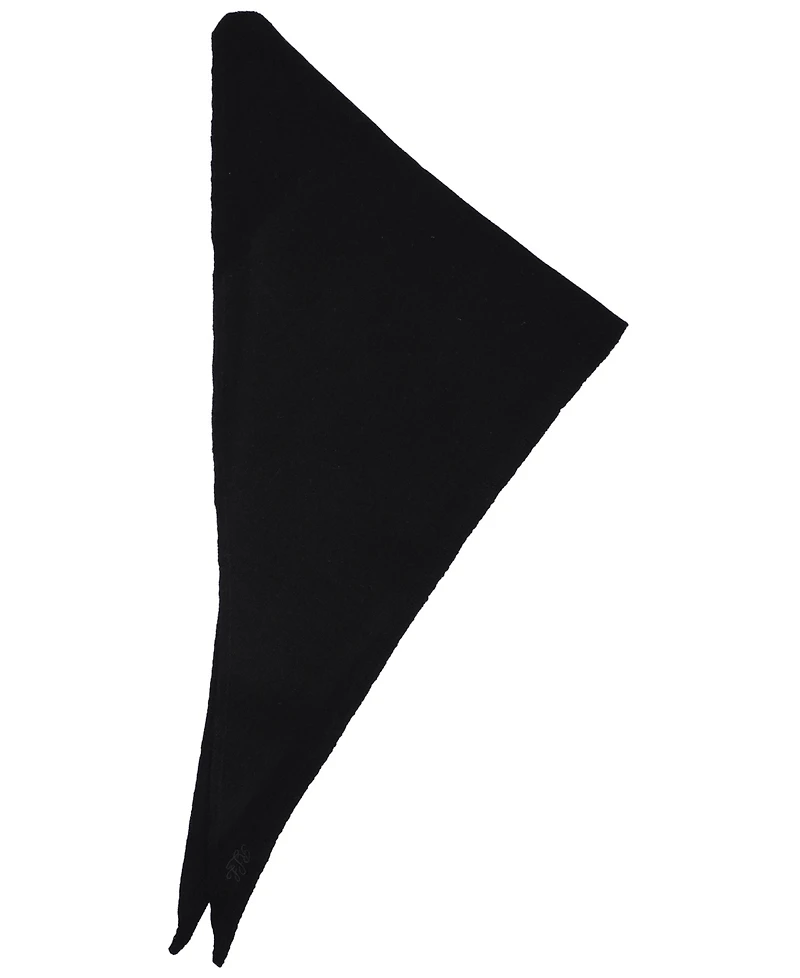 Lauren Ralph Wool Knit Triangle Scarf