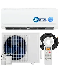 Homcom 9100 Btu Mini Split Air Conditioner 20.5 SEER2 115V Ductless Ac Unit