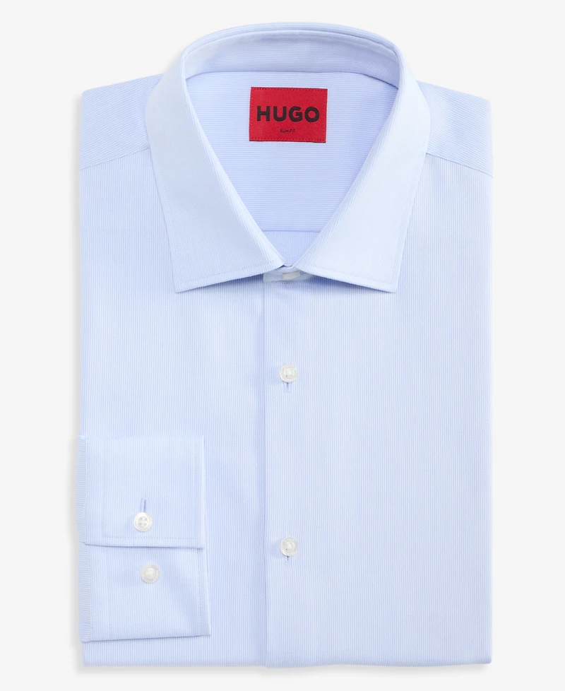 Hugo by Boss Men's Kenno Slim-Fit Solid Dress Shirt