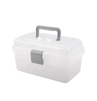 Xdovet Plastic Storage Box With Handle And Latch