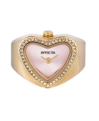 Invicta Women's Mini Quartz 2 Hand Dial Ring Watch
