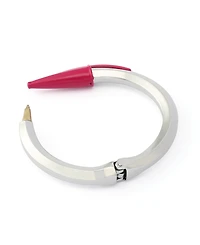 Betsey Johnson Pink Best In Class Classic Pen Bangle Bracelet