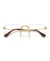 Persol Unisex Rectangle Eyeglasses