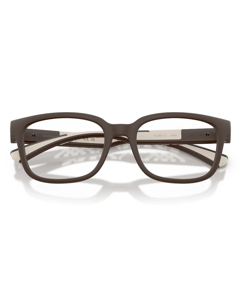 Burberry Men's Rectangle Eyeglasses