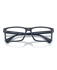 Emporio Armani Men's Rectangle Eyeglasses, EA3038