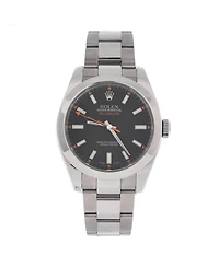 Pre-Owned Rolex Oyster Perpetual Milgauss Automatic Watch in Stainless Steel 40mm