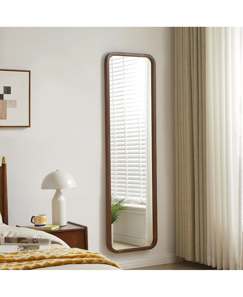 Laoties Modern Full Length Floor Mirror with Stand for Bedroom, Living Room and Dressing Room