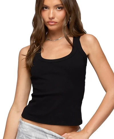 Edikted Women's Harlowe Ribbed Racerback Tank Top