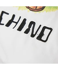Pre-Owned Moschino Men's Cotton Robotic Teddy Print T-Shirt