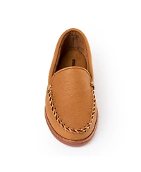 Minnetonka Men's Moosehide Leather Slip-ons