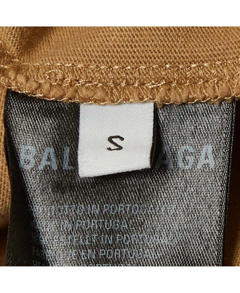 Pre-Owned Balenciaga Men's Printed Jersey Oversized T-Shirt
